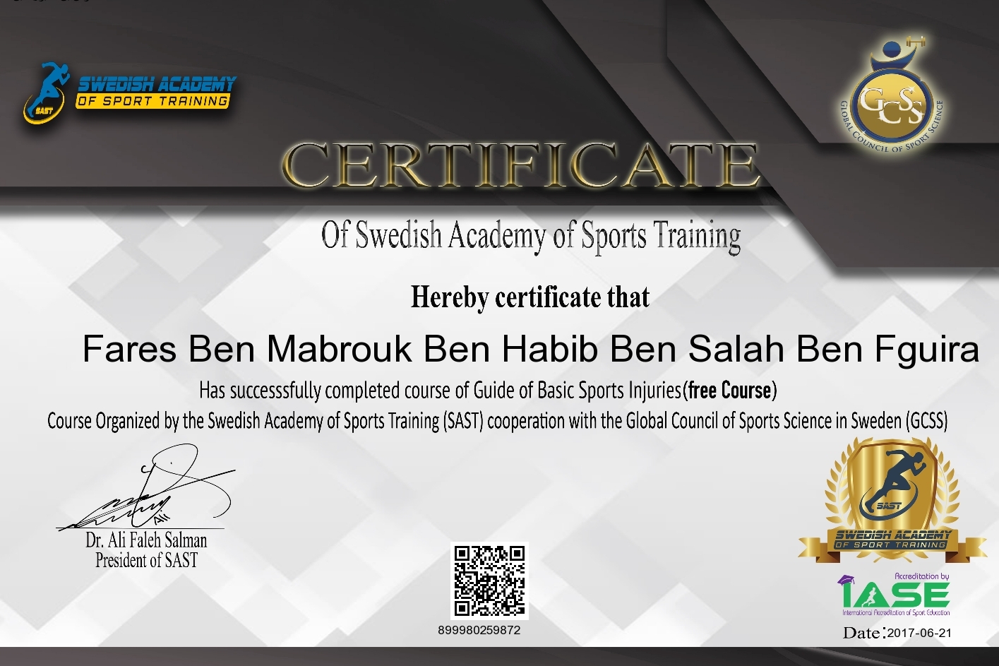 Fares Ben Mabrouk Ben Fguira